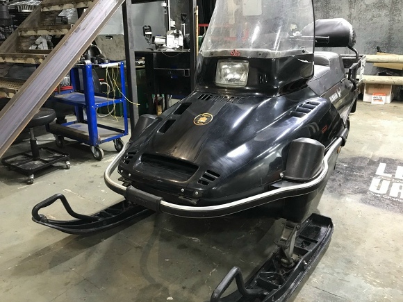 Yamaha Viking VK540 III 2007 перед разборкой