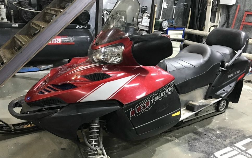 Polaris FST IQ/LX 2007 перед разборкой