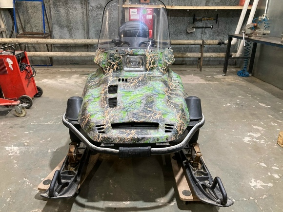 Yamaha Viking VK540 III 2007 перед разборкой