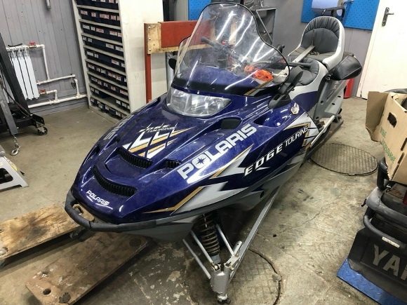 Polaris 600 Edge Touring 2006 перед разборкой